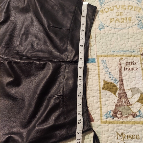 🔥 Nordstrom authentic leather skirt - Picture 5 of 9